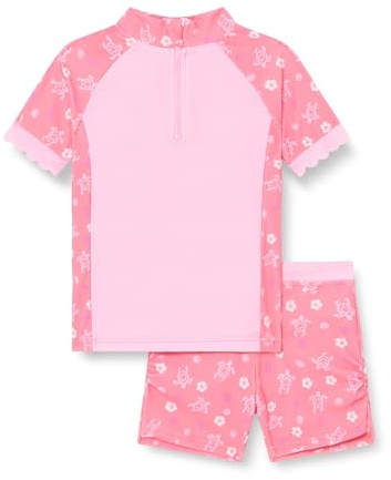 Playshoes UV-Schutz Bade-Set Bañador de Dos Piezas, Verde (Hawaii), 98-104 Unisex niños