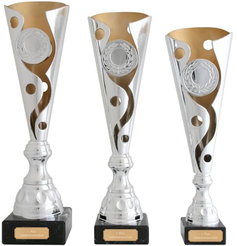 KDS Pokal CIEL Silber Steinsockel mit Gravur