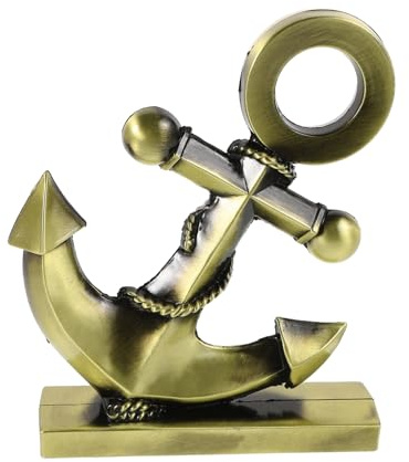 Cabilock Ancora Ornamentale in Decorazione Da Statuina Vintage Ristorante e Bar Arredamento Costiero Retrò