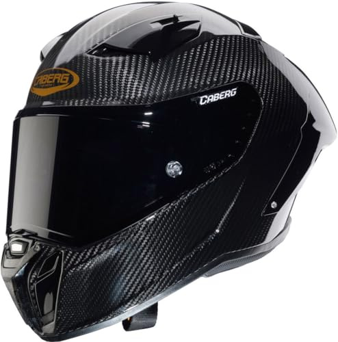 Caberg GP01 Carbon Helm, schwarz, M (57/58)