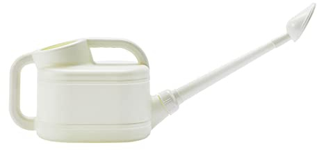 Sharplace Annaffiatoio Extra Large da 4 Litri con Beccuccio Lungo per Piante da Giardino, Interno Ed Esterno, Bianco