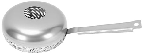 Yctze Torréfacteur à café Manuel, Torréfacteur Portable et Pratique en Acier Inoxydable avec Filtre à Mailles Fines, pour café à la Maison et Rôtir des Noix, des Cacahuètes