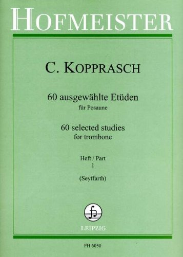 60 AUSGEWAEHLTE ETUEDEN 1 - arrangiert für Posaune [Noten / Sheetmusic] Komponist: KOPPRASCH C