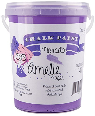Amelie Prager 1000-47 Pintura a la Tiza, Morado, 1 l