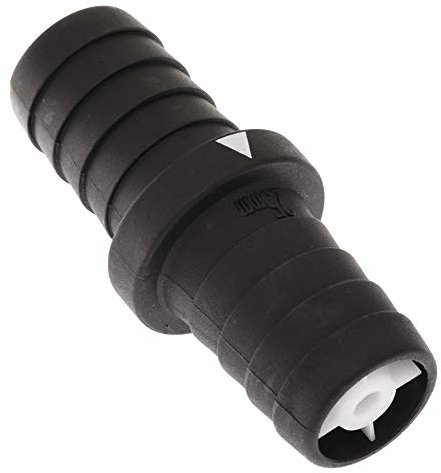 TRUDESIGN Clapet Anti-Retour 1 Ø Noir sous Blister