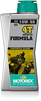 Motorex Formula 4T 15W50 Teilsynthetisches Viertakt Motorenöl 1 Liter