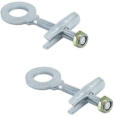 cyclingcolors 2x tendeur de chaine M6 x 100 vis avec écrou et étrier moto mobylette