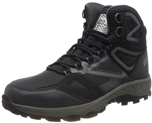 Jack Wolfskin Herren Downhill Texapore MID M Outdoorschuhe, Dark Blue/Grey, 43 EU