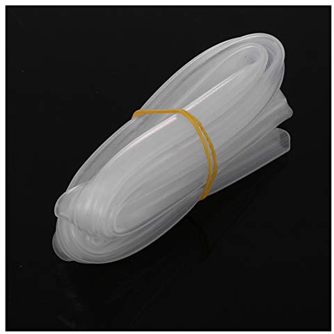 Lueao Cqinju-Joint de Porte Douche F u H Shape Scelling Strips Silicone Caoutchouc, pour la Salle de Bains vitre vitrée Facile à Installer (Color : Greyish Brown)