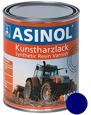THW Blau RAL 5002 Ultramarinblau Kunstharzlack 1.000 ml ASINOL
