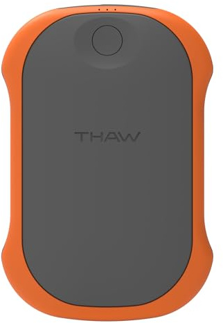 Thaw Großer wiederaufladbarer Handwärmer & 10.000 mAh Powerbank | Wiederverwendbarer wiederaufladbarer Handwärmer & 10000mAh Powerbank - doppelseitige Wärme für Winter, Camping & Pendeln