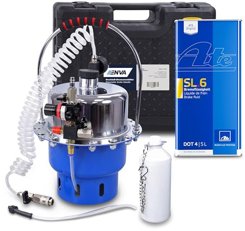 ENVA MADE FOR QUALITY Druckluft-Bremsenentlüfter - 17-TLG. + 5 L