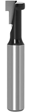 1/3 st 1/4 6 mm 8 mm skaft T-spår Fräs Fräs Bit Set Sexkantbult Nyckelhål Bits T Spårfräs Fräs for trä Träbearbetning(8x9mm)