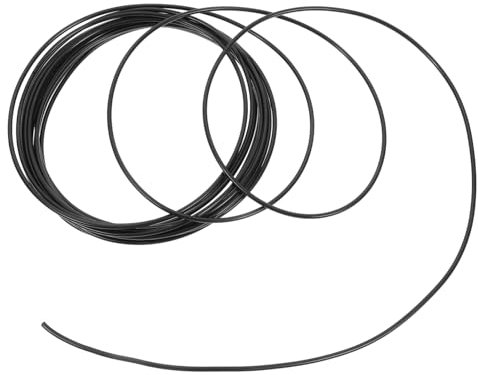 DOITOOL Alambre De Aluminio Para Bonsái De Jardín y Macetas 2 Mm Negro, Cable Flexible Para Moldeado y Fijación, Kit Multiusos Para Plantas De Interior y Exterior, 5 Metros