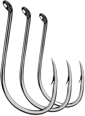 guiling-1986 Angelhaken 50 Teile/los Carbon Stahl Hohe Qualität Stacheldraht Angelhaken Angeln Getriebe Einzigen Haken Zubehör Großhandel Angelzubehör(2/0)