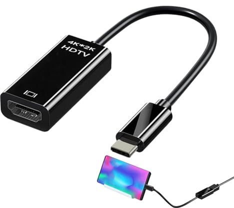 Genérico USB una Mujer a Hombre, USB C Femenino a Adaptador Masculino - Cable de extensión USB 3.1 de Alta Velocidad | Electrónica, Conector de teléfonos celulares para TV, proyector, Monitor