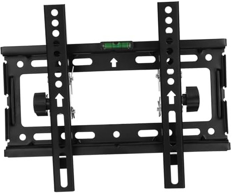 Garneck Supporto Tv Regolabile Per Montaggio Parete Bracket Tv Sottile Per Schermi Da Installazione Facile e Stabile Per Ambienti Moderni