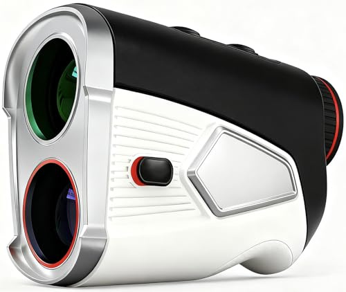 Kaidrus Golf Range Finder with Slope On/Off,1500 Yards,7X Magnification High Precision Range Finder Golf for Golfing/Hunting,Flag Lock with Vibration,Portable Golf Rangefinder Rechargeable, 1Pcs