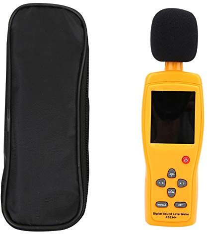 Fonometro PolyGen con precisione di ±1,5 dB e misurazione di 30-130 dBA, fonometro professionale con uscita CA/CC per monitoraggio del suono in ufficio e in fabbrica