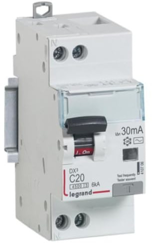 Legrand - Disjoncteur différentiel Phase + Neutre - type AC - 30mA - 20A - 2 modules