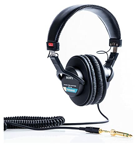 Sony MDR7506 Professional Large Diaphragm Headphone (International Model) No Warranty