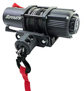 superatv 3500-w-n-1 3500 LB. Sintético cuerda ATV Winch – con mando a distancia inalámbrico