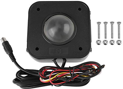 LED-styrkulamus, upplyst 4,5 cm rund LED-styrkula mus PS/2 PC-B-kontakt för arkad
