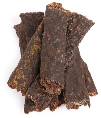 Grobys Futterkiste Wildschwein Fleischstreifen getrocknete Kaustreifen, Verpackungseinheit:1 Kilogramm