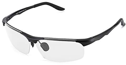 Cyxus Gaming Brille Blaulichtfilter Brille Herren Damen【Design für Spieler】 UV400 Schutzbrille für Computer Handy PC (02Transparent)
