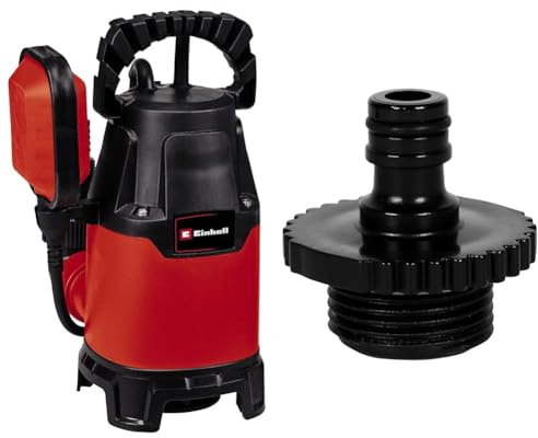 Einhell Schmutzwasserpumpe GC-DP 3325 & 4173761 Anschluss-Set Kunststoff