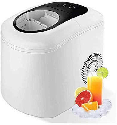 Macchina per fare il ghiaccio automatica da 8,5 kg Macchina per cubetti di ghiaccio in acciaio inossidabile 220 V Macchina per fare il ghiaccio da 12 kg/24 ore Macchina per fare il ghiaccio da appogg