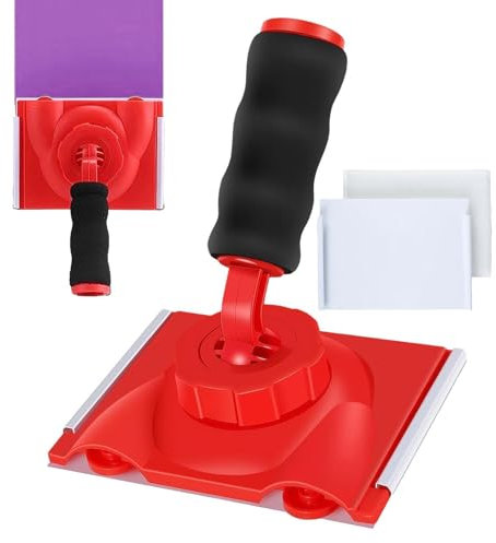 Trim Paint Edger, Cortador de Bordes de Color para Pintura de Pared, recortador de Esquinas de Pared, Herramienta de Cepillo de Mano para Techo, Cepillo Multifuncional de látex para Bordes de Color