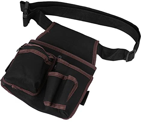 KITANDOVE Borsa Portautensili Marsupio Portatile Organizer Per Tecnici Realizzata in Poliestere Robusta E Resistente All'usura Diverse Tasche