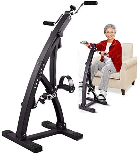 OWOHYG Pedaltrainer Fahrrad-Rehabilitationsgerät, Arm- und Beintrainer fördert die Durchblutung Fitnessgerät für Senioren und ältere Menschen