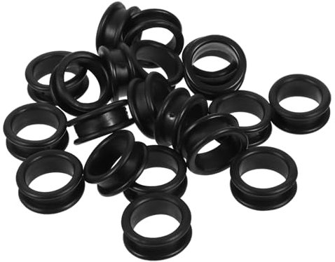 FRCOLOR 20 Stücke Hundesalon Schere Finger Ringe Komfortable Touch-skid für Pfoten Pflege