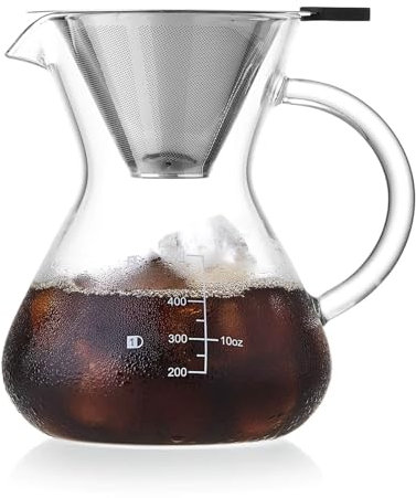 Cafetera de vertido, 500 ml, cafetera manual de goteo