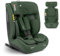 KikkaBoo i-Size i-FLIT, Kindersitz 9-36 kg ISOFIX, Autokindersitz 76-150 cm, Gruppe 1/2/3, 15 Monate bis 12 Jahre, SPS Seitenschutz, Top Tether, Verstellbare Kopfstütze, Armeegrün