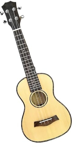 26 Tenor-Ukulele-Gitarre Fichte Massivholzdecke Nur Ukulele Hawaiianische 4-saitige Gitarre Elektrische Uku Mit Tonabnehmer-EQ ukulele anfänger(2)
