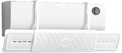 Nxkhox Deflector Aire Acondicionado, Deflector Retráctil de Salida, Evita el Viento Frío Directo, Adecuado para la Mayoría de Los Aires Acondicionados de Pared