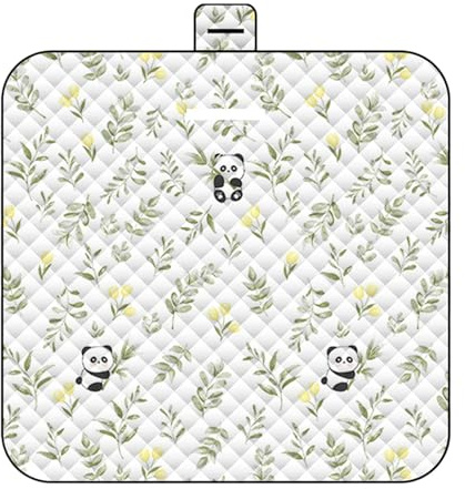 Manolyee Coperta da Picnic Impermeabile | Coperta per il Parco - Tappeto Gioco Con Stampa Animali 150x200 Cm Impermeabile Lavabile Antisabbia Per Esterni Divano Campeggio Escursionismo Parco