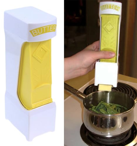 Syiyunran Butterschneider Buttermühle Butterspender Butterraspel - 1 Stück, Butterreibe Butter Schneider Butterhobel Portionierer Käseschneider, Geeignet zum Schneiden von Butter, Käse usw