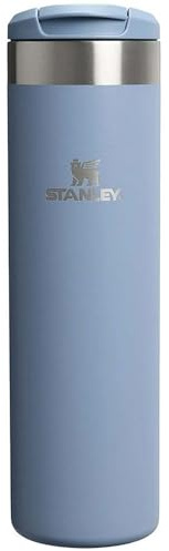 Stanley 1913 Aerolight Transit Travel Mug 0.6L - Keeps 6 Hours Hot - 8 Hours Cold - Dishwasher Safe - Leakproof - Car Cup Holder Compatible - Insulated Coffee Cup - Indigo