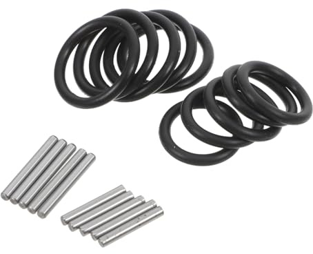 Toddmomy 10 ensembles Kit Joints Toriques Caoutchouc Plat pour Clé à Chocs Bagues Étanchéité Résistantes et Compatibles Anneaux de Retenue pour Réparation Automobile et Plomberie