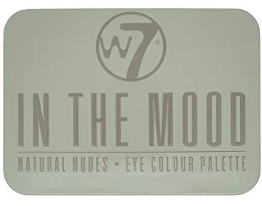 w7 In the Mood natural nudes eye shadow palette - Make up palette mit 6 pigmentierten leuchtenden lidschatten