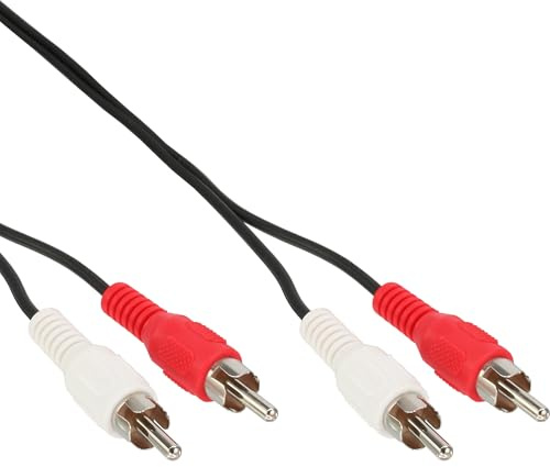 InLine 89931 Cinch Kabel, 2x Cinch, Stecker / Stecker, 10m