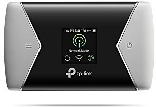 TP-Link M7450 Mobile Router Hotspot Portatile, 4G+ LTE Cat6 300Mbps, Dual Band Wi-Fi, SIM Card, SD Card fino a 32G, Display a Colori, Durata fino a 15 ore, Controllo del traffico