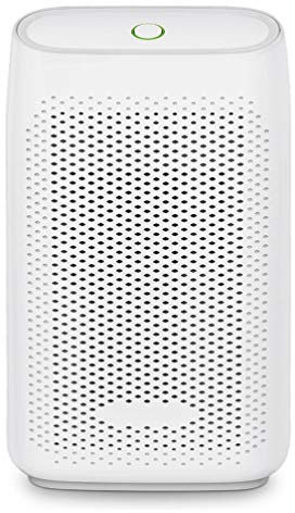 RONGJJ Deshumidificador Eléctrico Portátil Filtro De Aire, Silencioso, 23 W, Auto-Apagado, Higrostato Automático, Mid-Range Adapter