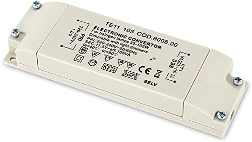Dimmbarer elektronischer Trafo, Halogen-Leuchtmittel, 35W-105W