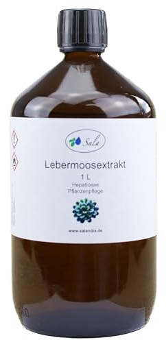 Sala Lebermoosextrakt Lebermoos Pflanzenpflege Extrakt 1 L 1000 ml Glasflasche