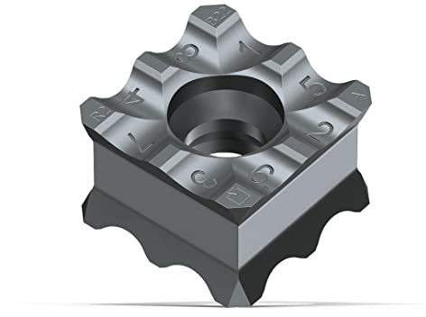 FEIN 64302018010 – Zubehör für Fasen; Wendeplatte KX für 2 mm Radius auf Aluminium, NE-Metalle und Weichmetalle (2 x 8 Kanten), Zubehör, Sägen und Fräsen
